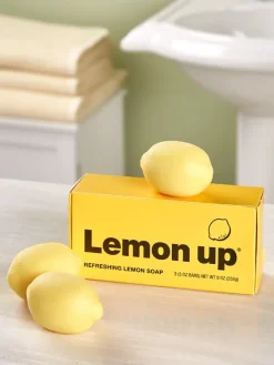 Lemon Up Bath and Body Soap, 3 Bars