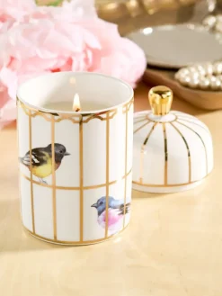 Lemon Verbena Birdcage Soy Wax Candle