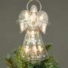 Lighted Capiz Angel Tree Topper