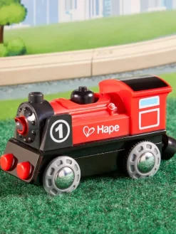 Little Red Action Locomotive Train
