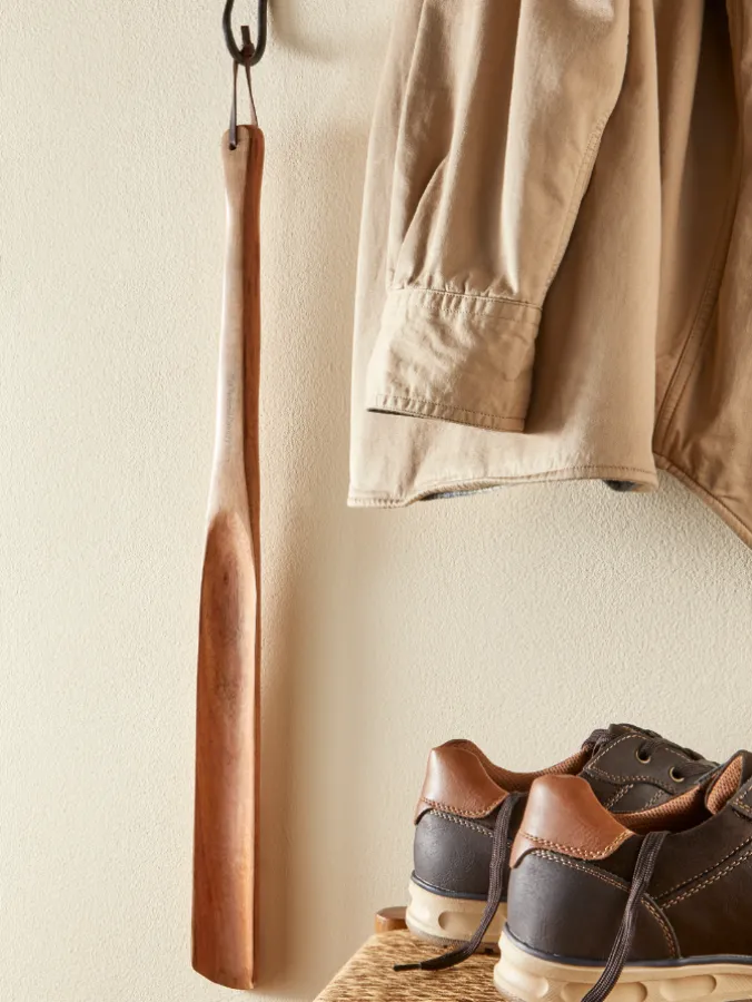 Long Wooden Shoehorn