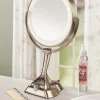 Magnifying Makeup Mirror With LED Light