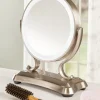Magnifying 5X/1X Mirror With 3 LED Settings