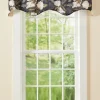 Magnolias in Bloom Lined Rod Pocket Scalloped Valance