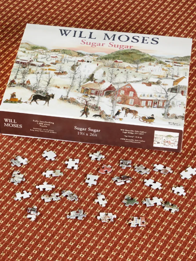 Maple Sugaring Season Jigsaw Puzzle, 1000 Piece
