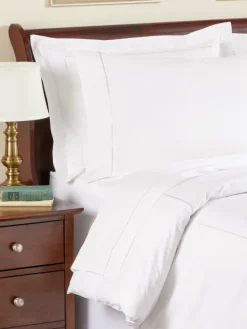 Marrow Stripe Cotton Percale Sheet Set
