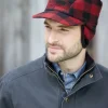 Men's Buffalo Plaid Ear-Flap Hat