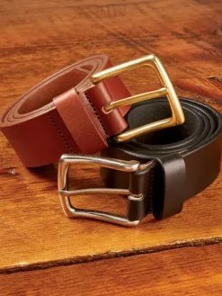 Men's Classic Leather Jean Belt
