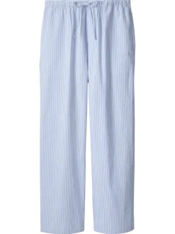 Men's Classic Stripe Cotton Seersucker Sleep Pants