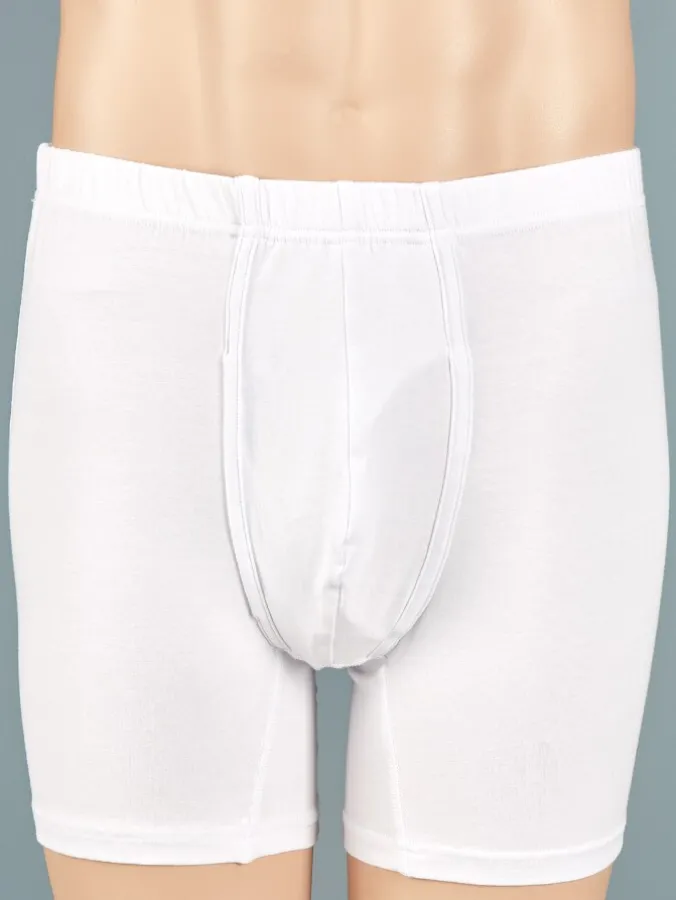 Men's Cotton Boxer Briefs, 2 Pair