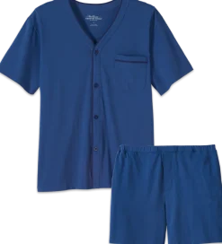 Men's Cotton Knit Short Pajamas