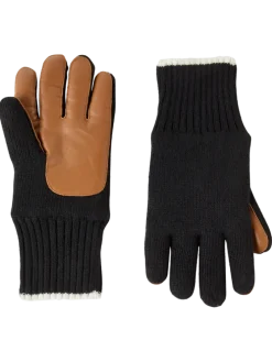 Men's Frost Fighter Wool Ragg Gloves With Leather Palms