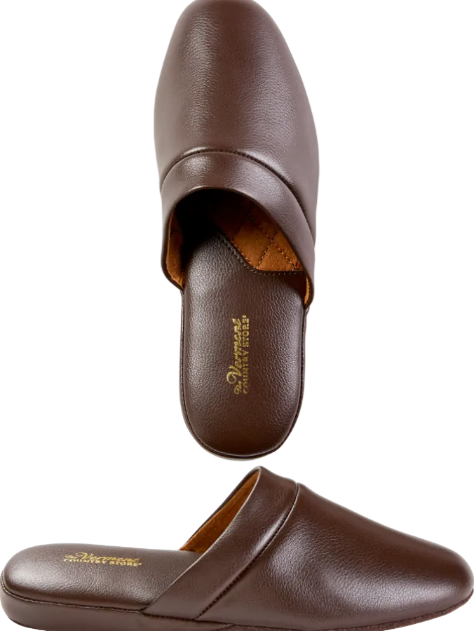 Men's Genuine Leather Scuffs