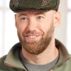 Men's Irish Wool Tweed Patchwork Cap