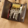 Men's Leather Multi-Key Fob