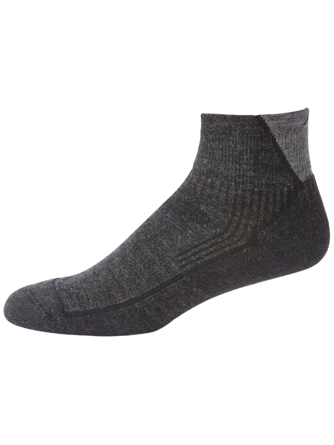 Men's Merino Wool Quarter-Crew Socks