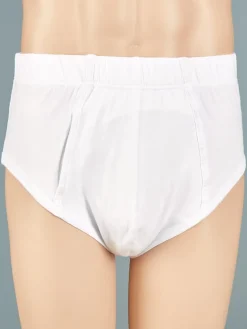 Men's Midrise Cotton Brief, 2 Pairs
