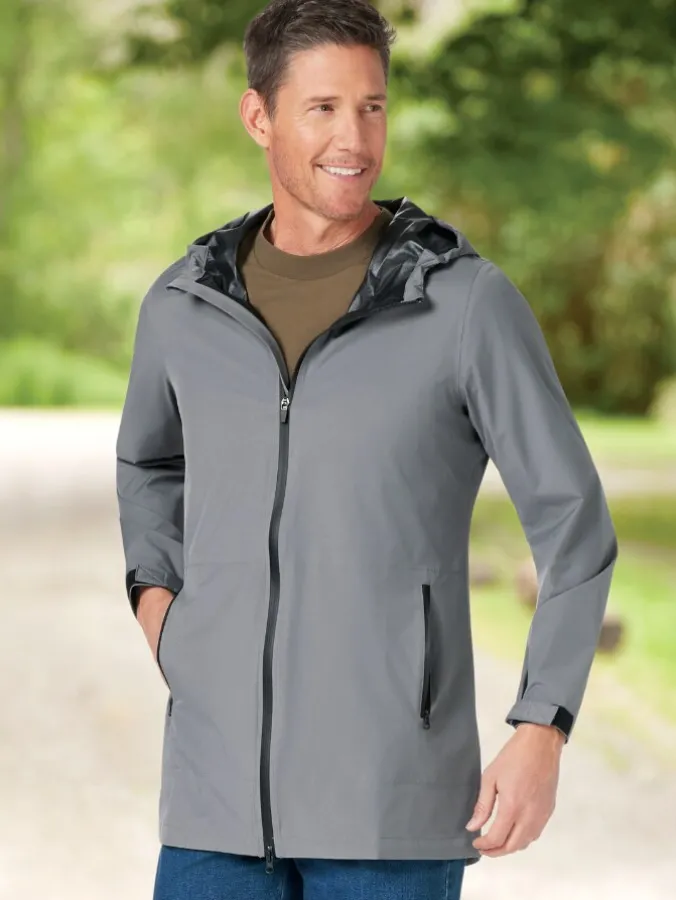 Men's New Englander Waterproof Rain Shell Jacket