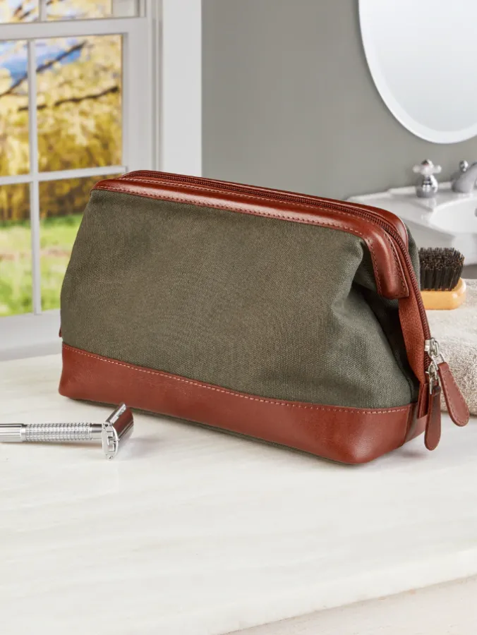 Men's Original Waxed Cotton Dopp Kit