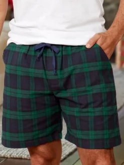 Men's Portuguese Cotton Flannel Pajama Shorts
