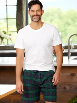 Men's Portuguese Cotton Flannel Pajama Shorts