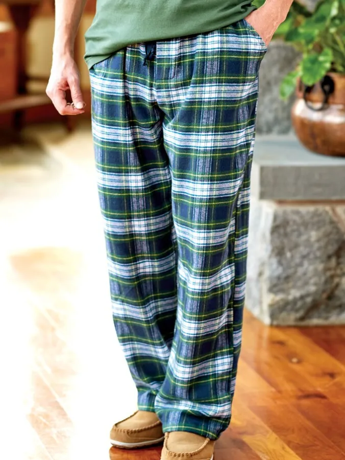 Men's Portuguese Cotton Flannel Pajama Pants