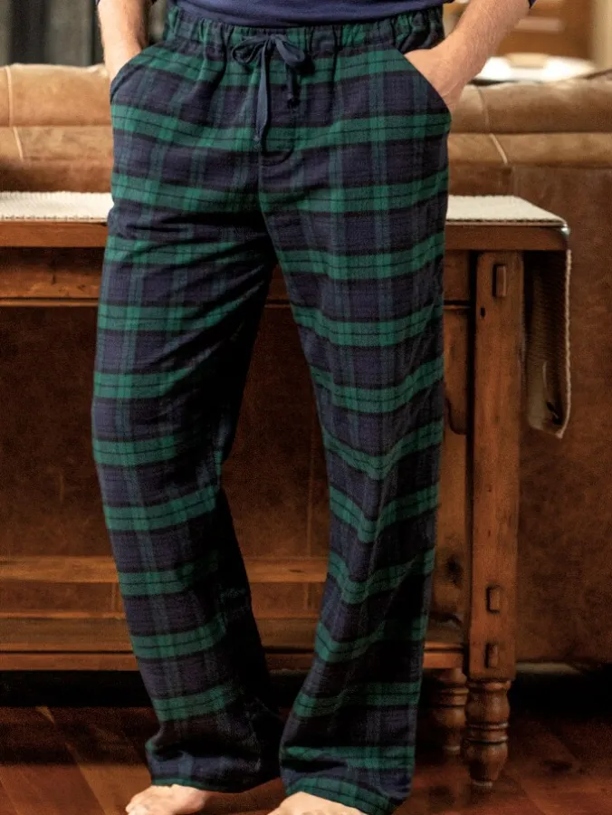 Men's Portuguese Cotton Flannel Pajama Pants
