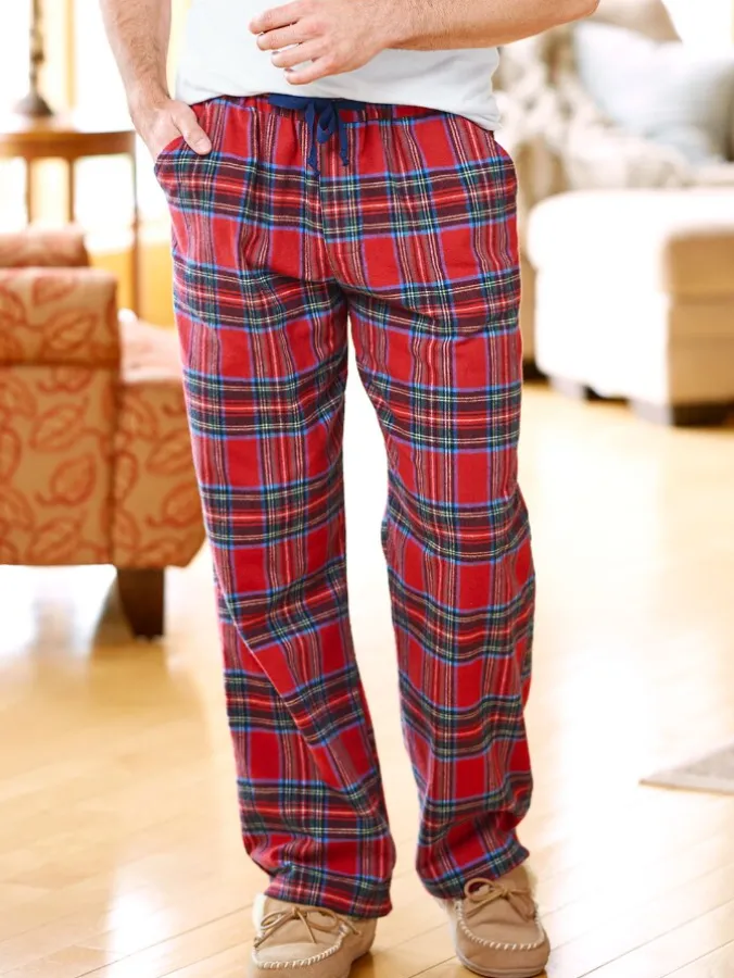 Men's Portuguese Cotton Flannel Pajama Pants