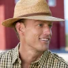 Men's Raffia Safari Hat