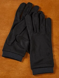 Men's Silk Glove Liners, One Pair