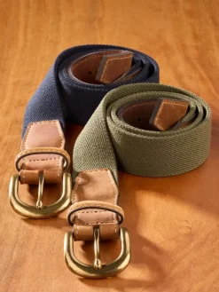 Men's Stretch-Twill Web Belt