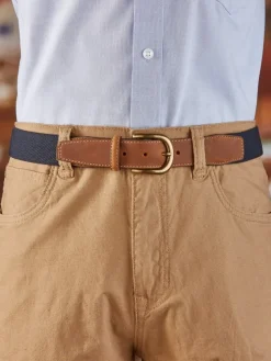 Men's Stretch-Twill Web Belt