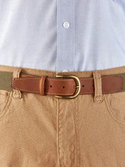 Men's Stretch-Twill Web Belt