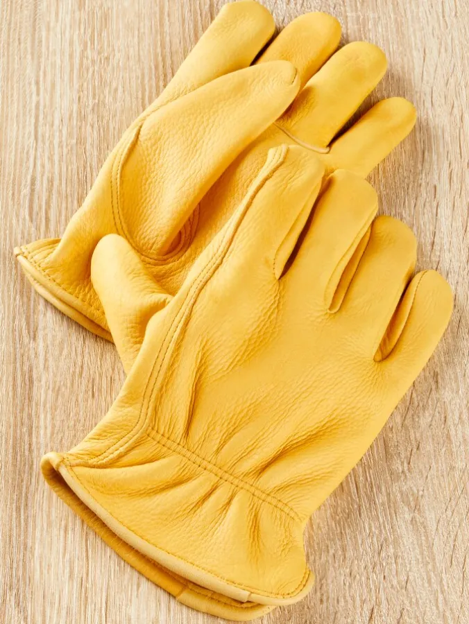 Men's Unlined Elkskin Gloves