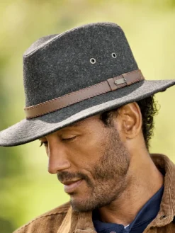 Men's Wool-Blend Safari Hat