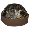 Meow Meow Kitty Deluxe Heated Cat Bed, In 2 Sizes