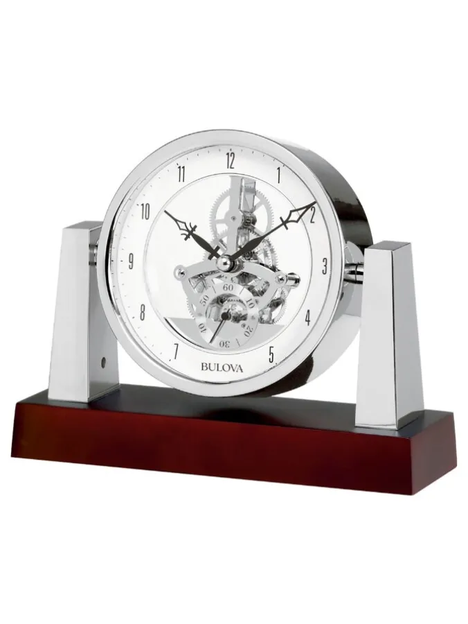 Metropolitan Skeleton-Gear Table/Desk Clock