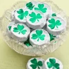 Milk Chocolate Foiled Shamrock Discs, 10 Ounce Bag