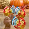 Milk Chocolate Foiled Turkey, Set of 4