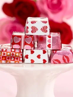 Milk Chocolate Foiled Valentine Presents, 10 Ounce Bag