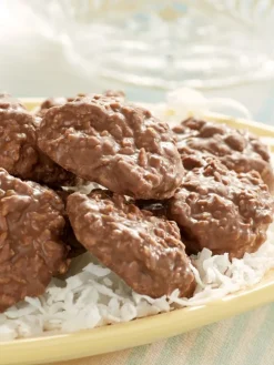 Milk or Dark Chocolate Coconut Clusters, 12 oz. Bag