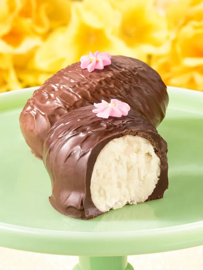 Milk or Dark Chocolate Coconut Buttercream Easter Egg