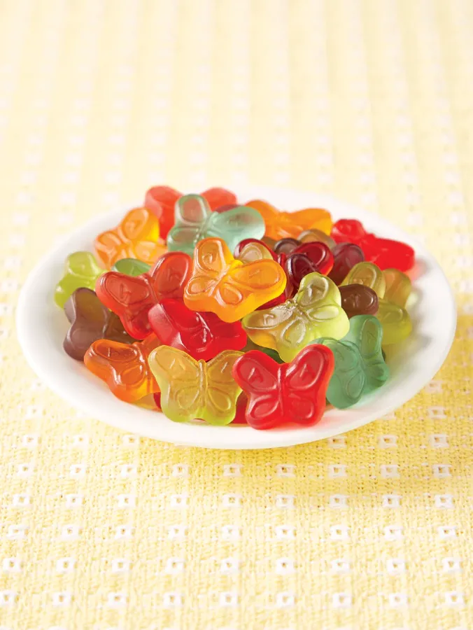 Mini Butterfly Gummies, 1.5 Pound Bag
