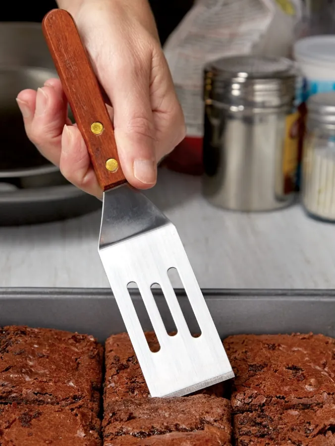 Mini Spatula With Wood Handle
