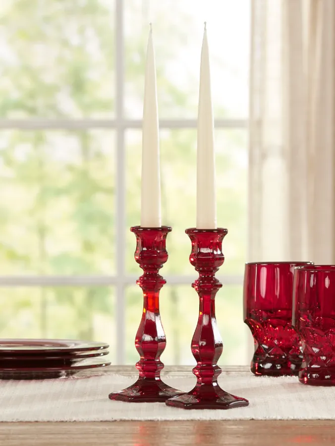 Mosser Glass Candleholder