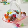 Mosser Glass Thistle Berry Basket