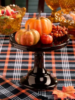 Mosser 6 Inch Halloween Pedestal Cake Stand