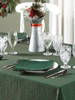 Mountain Weavers Christmas Cotton Napkins, Set of 2
