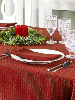 Mountain Weavers Christmas Cotton Napkins, Set of 2