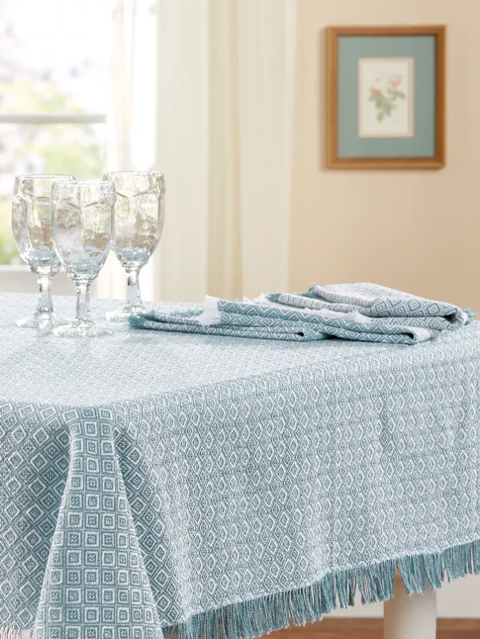 Mountain Weavers Diamond Weave Cotton Napkin, Set of 2